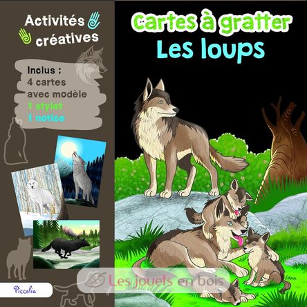 Scratch Art I lupi PI-7591 Piccolia 1