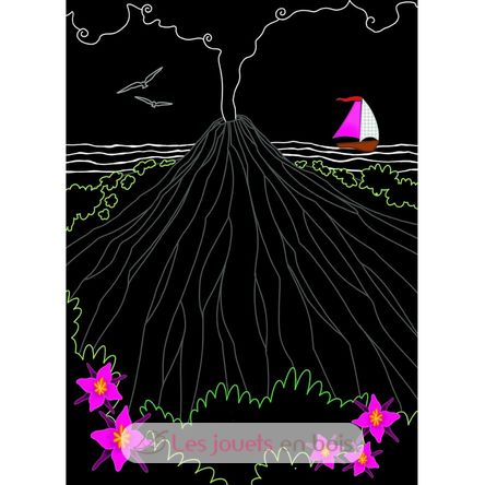 Scratch Art vulcani PI-7596 Piccolia 2