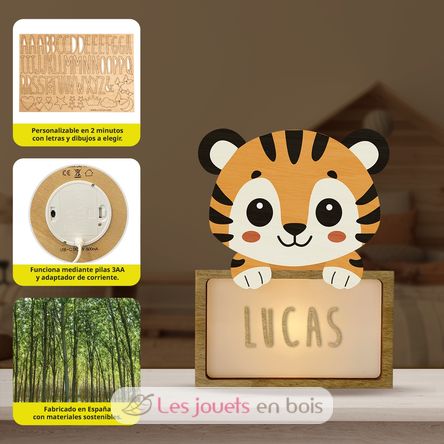 Lampada personalizzabile - Tigre VI-LSP04 Vintiun 2