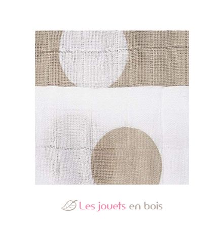 Confezione da 2 pezzi - Pois taupes LLJ-121-013-004 Lulujo 5