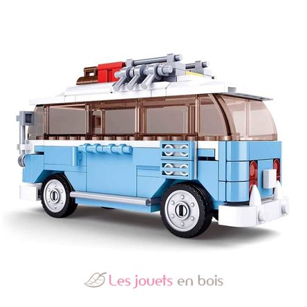 Model Bricks - Autobus Van Hippy SL-M38-B0707 Sluban 4