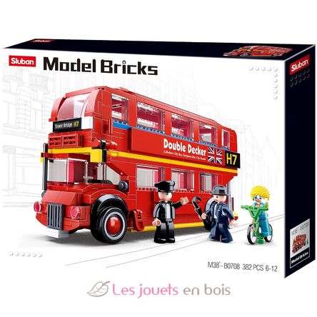 Model Bricks - Autobus di Londra SL-M38-B0708 Sluban 1