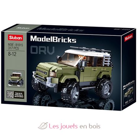 Model Bricks - SUV d'attacco britannico SL-M38-B1015 Sluban 1