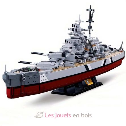Model Bricks - Corazzata Bismarck SL-M38-B1102 Sluban 4