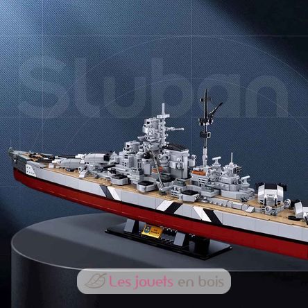 Model Bricks - Corazzata Bismarck SL-M38-B1102 Sluban 7