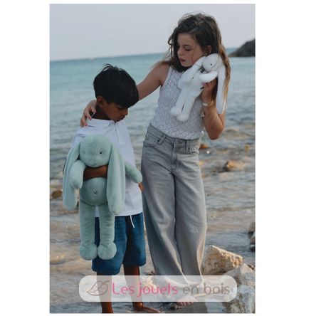 Peluche Coniglio Méloé 37 cm - Bianco MA0240 Maïlou Tradition 5