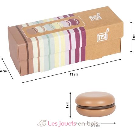 Macarons in legno Fresh LE12828 Small Foot company 2
