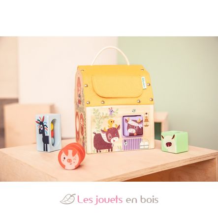 Casetta sonora con forme LI-83445 Lilliputiens 2
