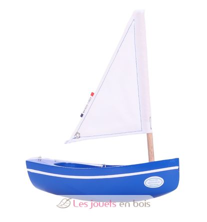 Barca Le Bâchi blu 17cm TI-N200-BACHI-BLEU Maison Tirot 1