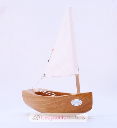 Barca Le Bâchi in legno naturale 17cm TI-N200-BACHI-BOIS-NATUREL Maison Tirot 4