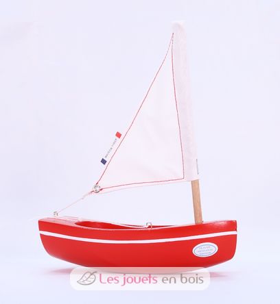 Barca Le Bâchi rosso 17cm TI-N200-BACHI-ROUGE Maison Tirot 3