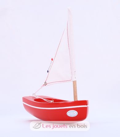 Barca Le Bâchi rosso 17cm TI-N200-BACHI-ROUGE Maison Tirot 4