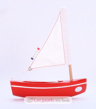 Barca Le Bâchi rosso 17cm TI-N200-BACHI-ROUGE Maison Tirot 2