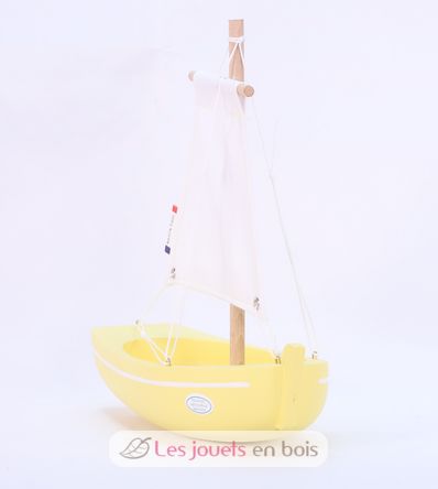 Barca Le Misainier giallo 22cm TI-N205-MISAINIER-JAUNE Maison Tirot 3