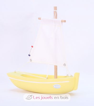 Barca Le Misainier giallo 22cm TI-N205-MISAINIER-JAUNE Maison Tirot 2