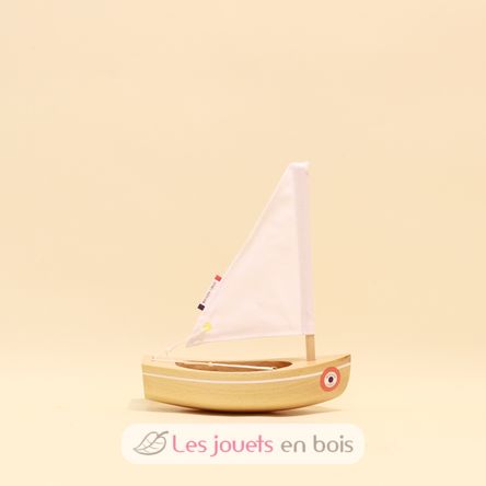 Barca Le Bâchi in legno naturale 17cm TI-N200-BACHI-BOIS-NATUREL Maison Tirot 3