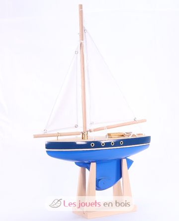Barca a vela Le Tirot blu 30cm TI-N500-TIROT-BLEU-30 Maison Tirot 4