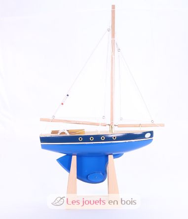 Barca a vela Le Tirot blu 30cm TI-N500-TIROT-BLEU-30 Maison Tirot 2