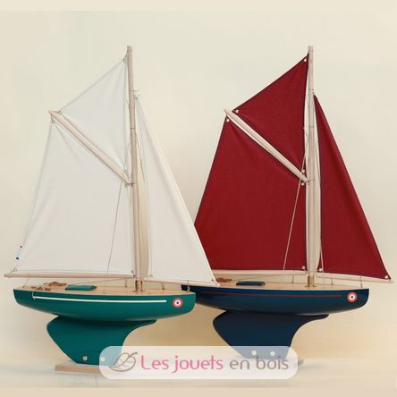 Barca a vela Saint Germain II 40cm TI-VSTG02-ST-GERMAIN-II-40 Maison Tirot 4
