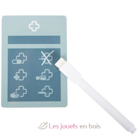 Borsa del dottore verde salvia LE12739 Small Foot company 8