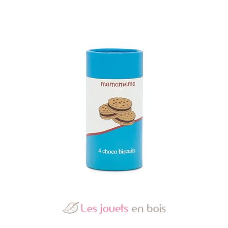 Biscotti al cioccolato in legno 4 pz As-85412 Mamamemo 2