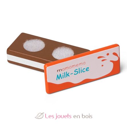 Barretta di cioccolato al latte in legno As-85667 Mamamemo 3