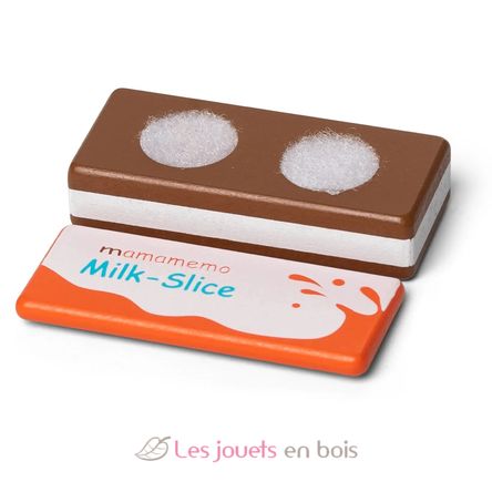 Barretta di cioccolato al latte in legno As-85667 Mamamemo 4