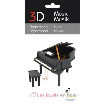 Modello 3D in carta Piano FRI-11571 Fridolin 2