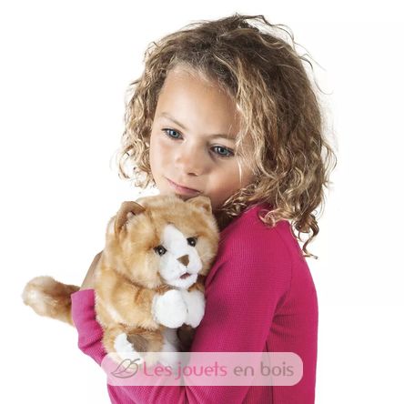 Burattino a mano Gattino tigrato FO-2845 Folkmanis 2