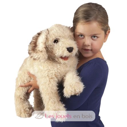 Burattino a mano Cane Labradoodle FO-3136 Folkmanis 2