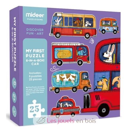 Il mio primo puzzle Veicoli MD0077 Mideer 1