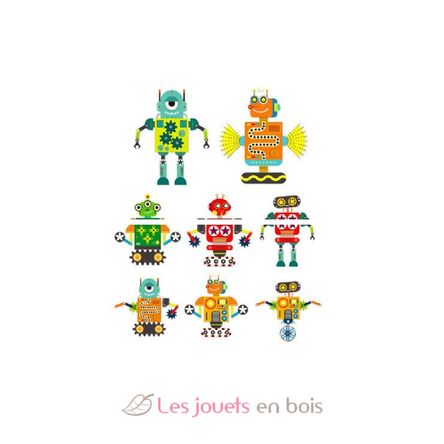 Gioco di animazione di robot magnetici 3D MD1030 Mideer 6
