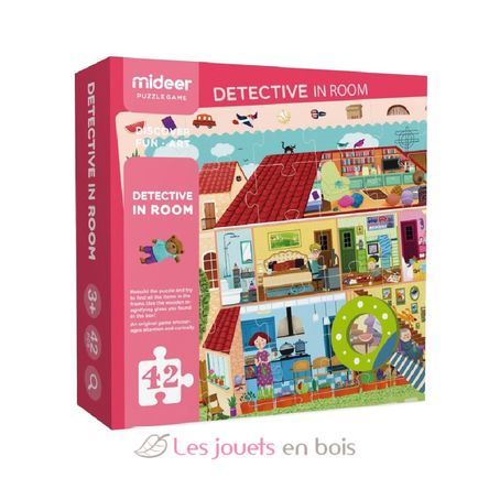 Puzzle del detective della casa MD3008 Mideer 1