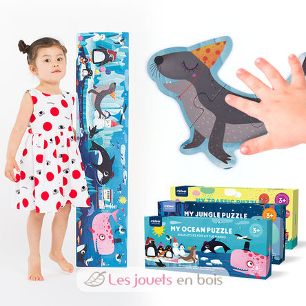 Puzzle gigante del fondo dell'oceano MD3034 Mideer 7