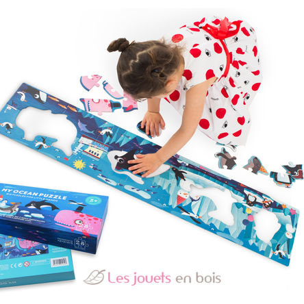 Puzzle gigante del fondo dell'oceano MD3034 Mideer 4