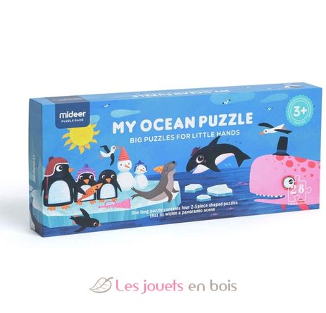 Puzzle gigante del fondo dell'oceano MD3034 Mideer 1