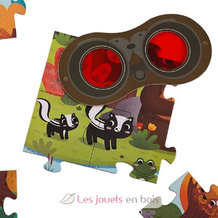 Puzzle del detective della foresta MD3096 Mideer 6