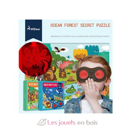 Puzzle del detective dell'oceano MD3097 Mideer 8