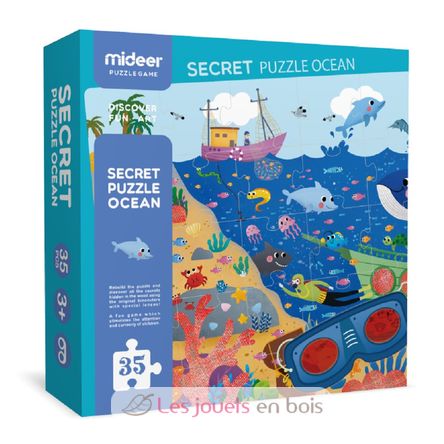 Puzzle del detective dell'oceano MD3097 Mideer 1