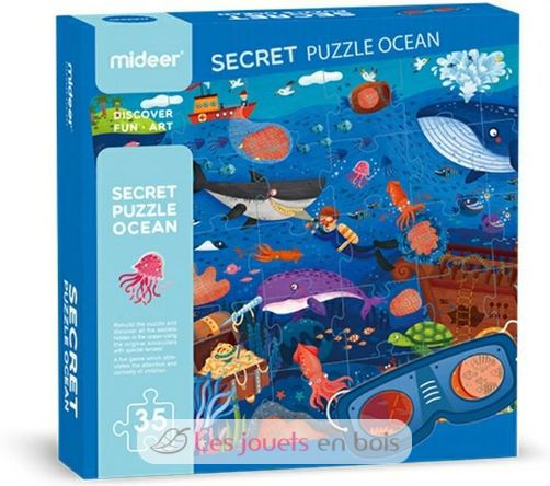 Puzzle del detective dell'oceano MD3097 Mideer 1