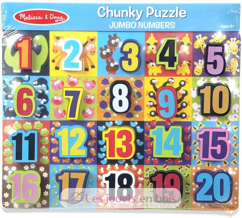 Puzzle gigante a pezzi Numeri MD13832 Melissa & Doug 5