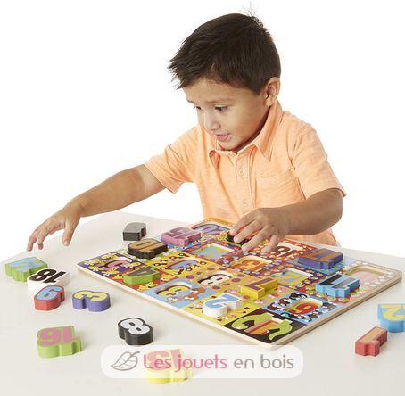 Puzzle gigante a pezzi Numeri MD13832 Melissa & Doug 4