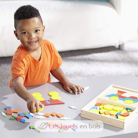 Blocchi e tavole di motivi didattici MD-10029 Melissa & Doug 4