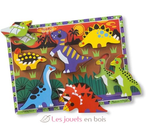 Puzzle ad incastro Dinosauri MD13747 Melissa & Doug 3