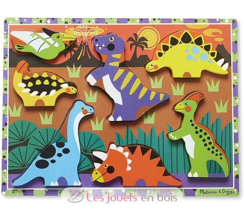 Puzzle ad incastro Dinosauri MD13747 Melissa & Doug 4