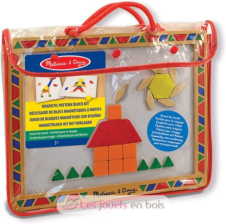 Lavagna magnetica e kit di modelli MD-13590 Melissa & Doug 1