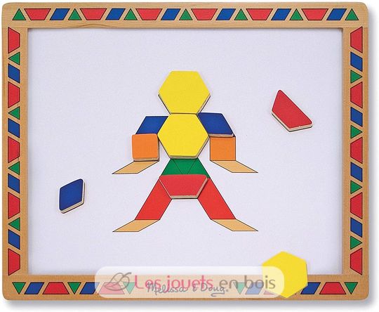 Lavagna magnetica e kit di modelli MD-13590 Melissa & Doug 4