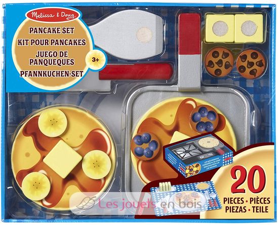 Kit per pancake in legno MD19342 Melissa & Doug 5