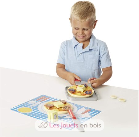 Kit per pancake in legno MD19342 Melissa & Doug 4