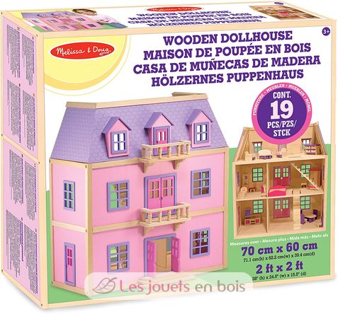 Casa delle bambole a più livelli MD-14570 Melissa & Doug 8